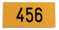 Preview: Schild Schlüsselkasten 6470 - Maße: 30 x 15 * 1 mm